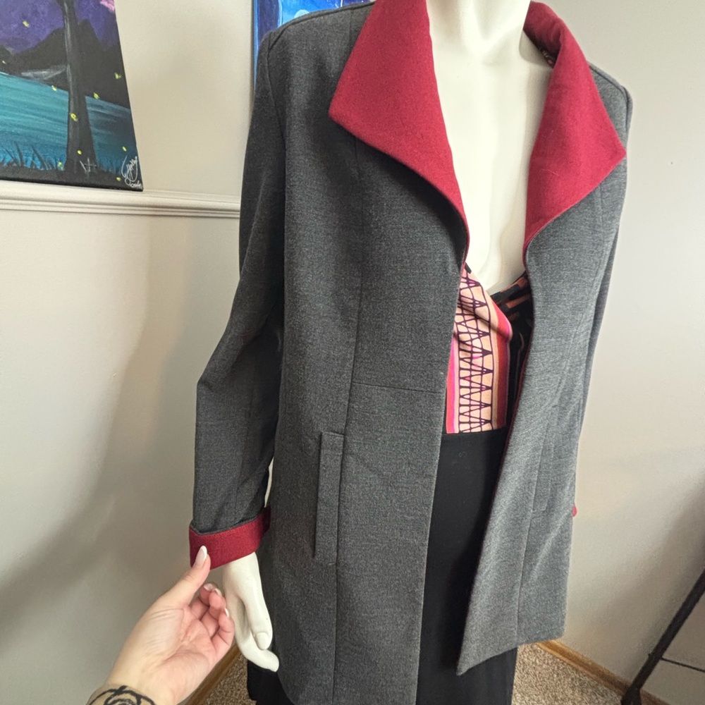 Laura Petites Long Blazer/Coat, size 4 NEW - Picture 2 of 8